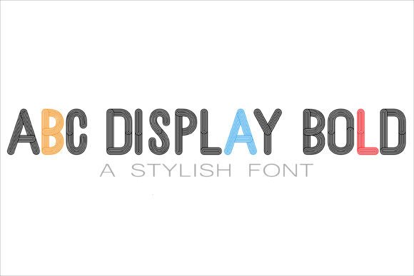 Abc Display Bold: The Cheerful Typeface for Marketing