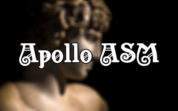 Apollo ASM: A Bold Display Font for Small Business Branding