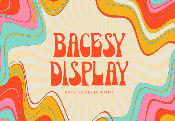 Bacesy Display Font: Retro Boldness for Editorial Layouts