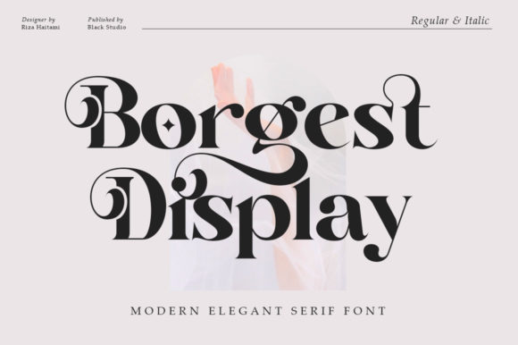 Borgest Display: A Bold Typeface for Campaign Creatives