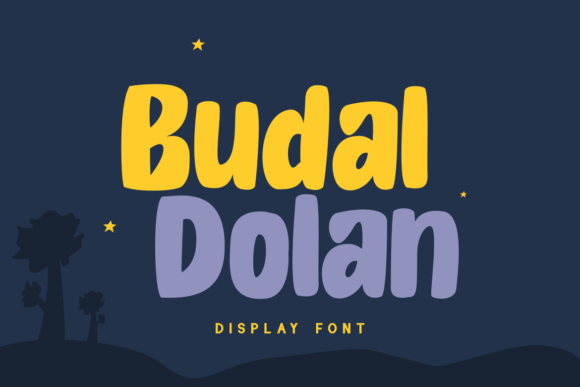 Budal Dolan: A Display Font with Editorial Poise