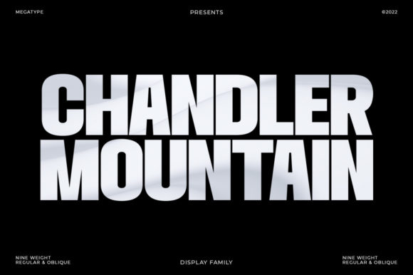 Chandler Mountain: A Display Font That Makes a Business Feel Polished