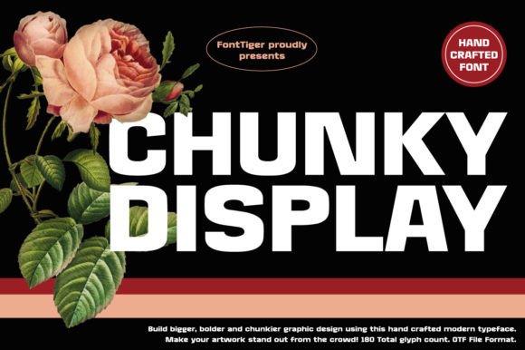 Chunky Display: The Bold Typeface for Campaign Impact