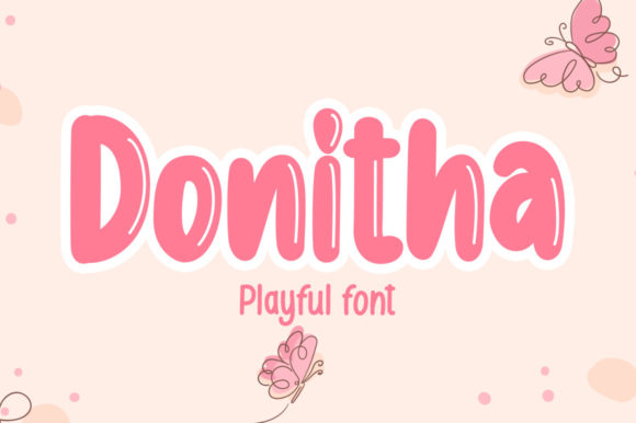 Donitha Display Font for Campaigns That Demand Attention