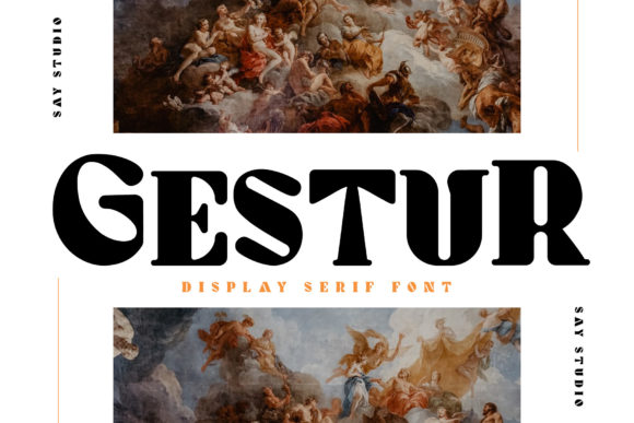 Gestur: A Bold Display Font for Modern Web Design