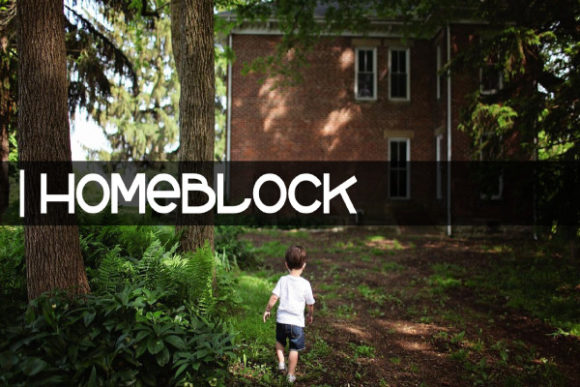 Homeblock: A Bold, Friendly Display Font for Digital Brands