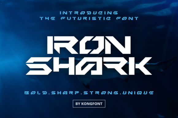 Iron Shark: A Display Font That Sharpens Campaign Messaging