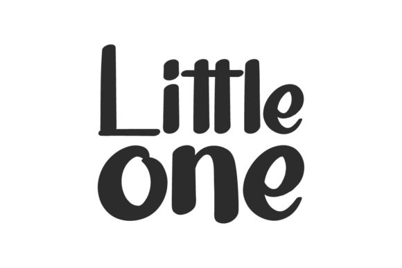 Little One: A Trendy Display Font for Handmade Creations