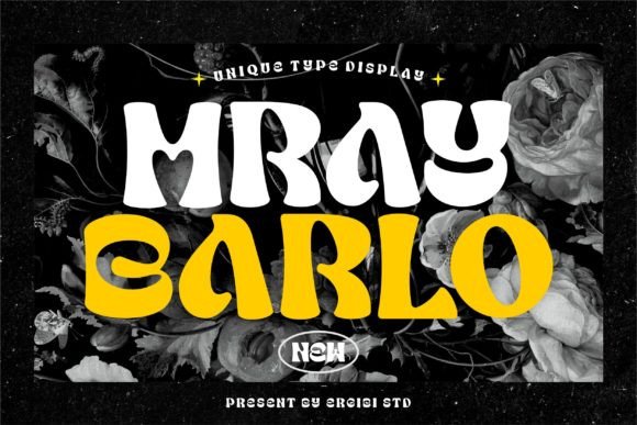 Mray Barlo: A Retro Display Font for Editorial Design