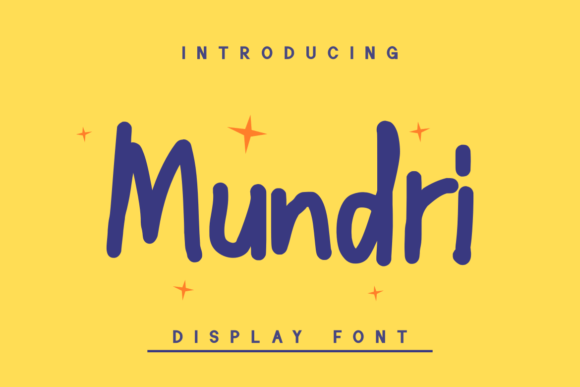 Mundri: The Playful Display Font That Adds Digital Charm