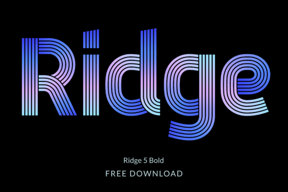 Ridge 5 Bold: A Typeface for Stronger Campaign Visuals
