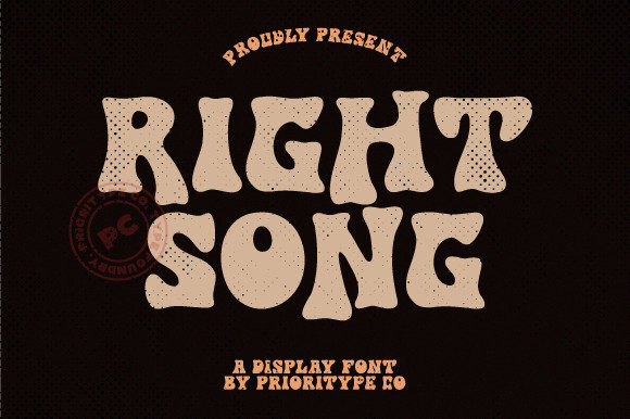 Right Song Display Font: A Bold Voice for Editorial Design