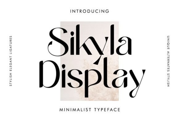 Sikyla Display: A Unique Sans Serif Font for Web Design