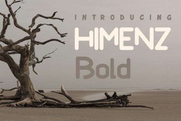 The Himenz Font Brings Playful Warmth to Craft Projects