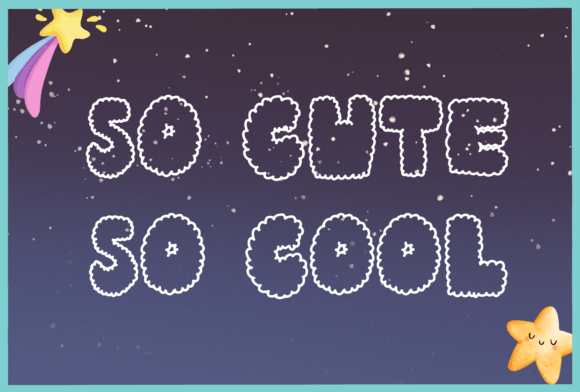 When Your Products Need the So Cute so Cool Typeface